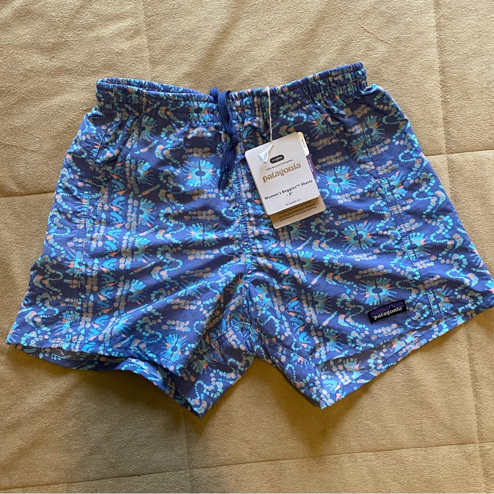 Brand new with tags Womens patagonia baggies 5” shorts XXS